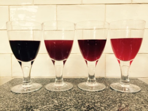 Various berry wines. Recipes in archive